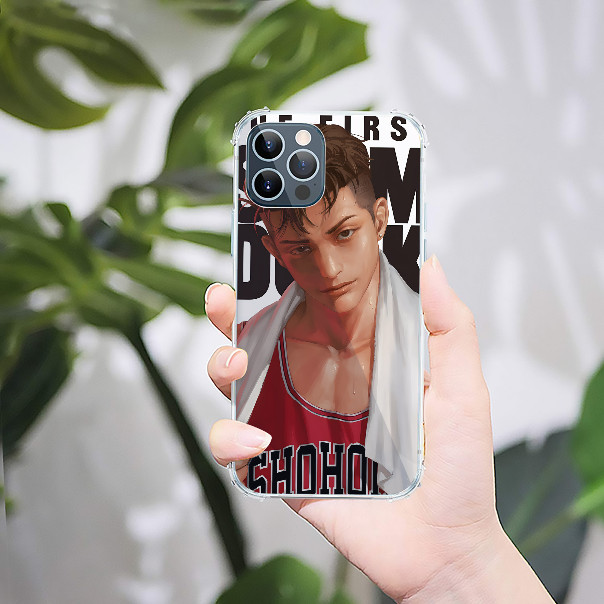 （画像用） SLAM DUNK／スラムダンク 【iPhone 12シリーズ対応】透明スマホケース（クリアソフトケース）